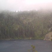 View of Castle Lake in the fall