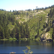 Castle Lake view mid summer