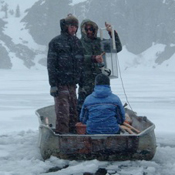 Castle Lake winter sampling